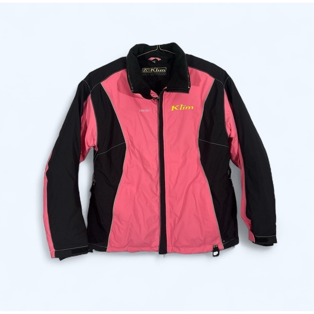 Klim Gore-Tex Thinsulate Insualted Pink Ribbon Riders Snowmobile‎ Coat Womens 2X